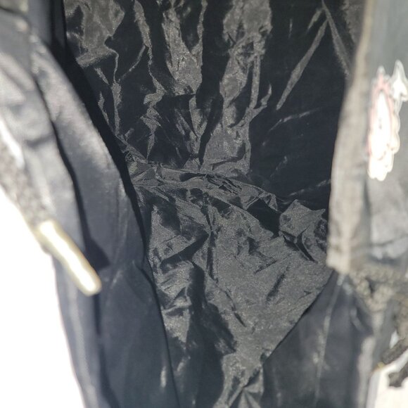 Petite Favor x Hello Kitty Black Large Tote Bag All Over Print Casual Storage - Picture 5 of 11